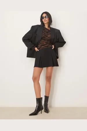Gina Tricot Pleated mini skirt in