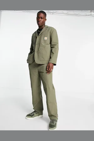 Carhartt Montana casual suit trousers in khaki