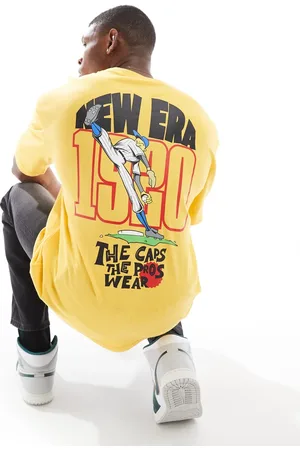 New Era Baseball graphic back motif back t-shirt in