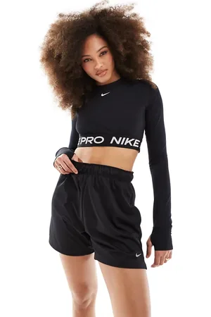 Nike Nike Pro Training Dri-Fit 365 crop long sleeve top in