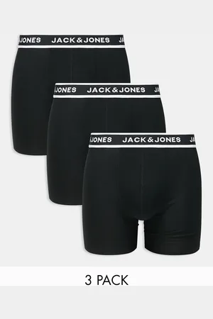 JACK & JONES 3 pack long trunks in