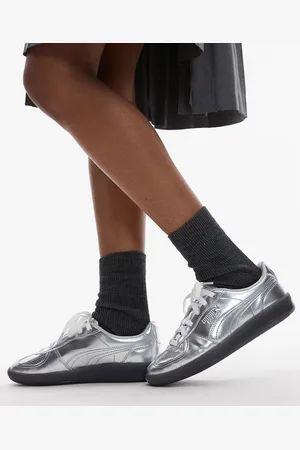 PUMA Palermo trainers in metallic