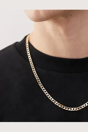 FADED FUTURE Curb chain necklace in