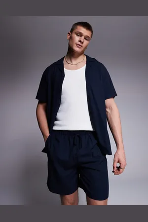 South Beach Drawstring beach shorts in slate