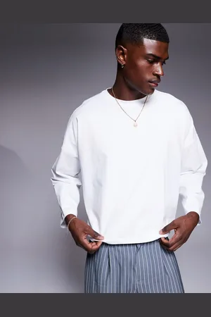 ASOS Heavyweight extreme oversized boxy long sleeve t-shirt in