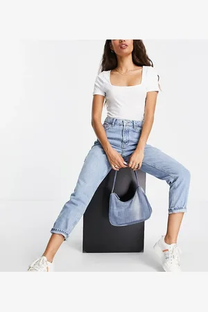 Topshop Bleach Mom jeans - LBLUE