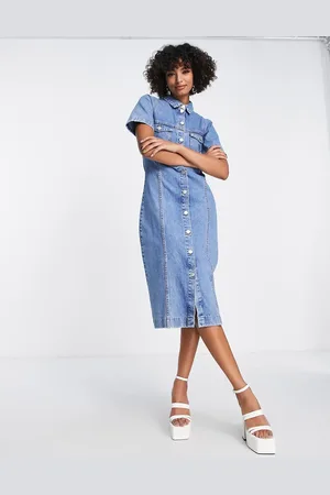 Envii Midi denim shirt dress