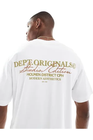 JACK & JONES Oversized t-shirt with text backprint in
