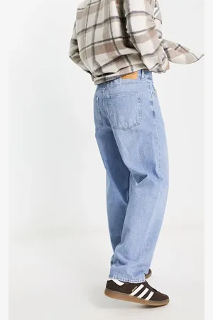 Pull&Bear Baggy fit jeans in mid