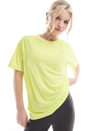 PUMA Run Velocity t-shirt in lime