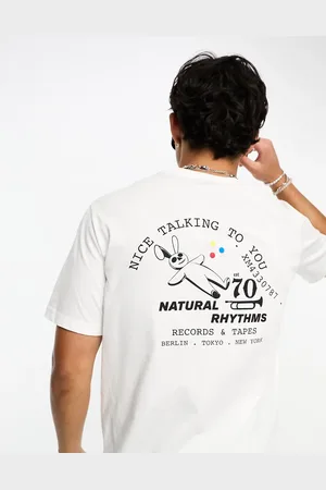 Paul Smith Natural rhythms back print relaxed fit t-shirt in