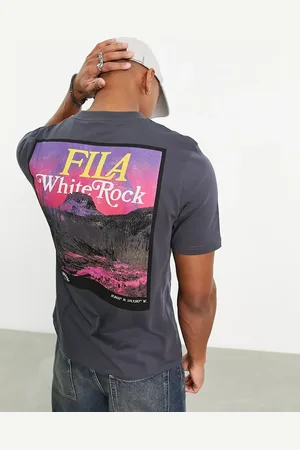 Fila Rory t-shirt with back print in washed
