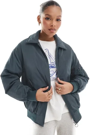 Stradivarius STR bomber jacket in