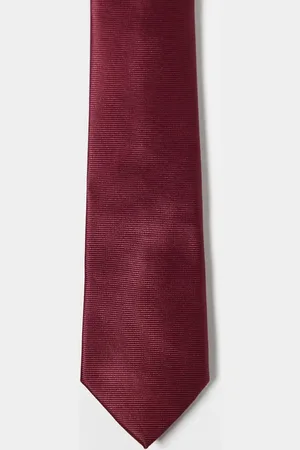 ASOS Tie in burgundy