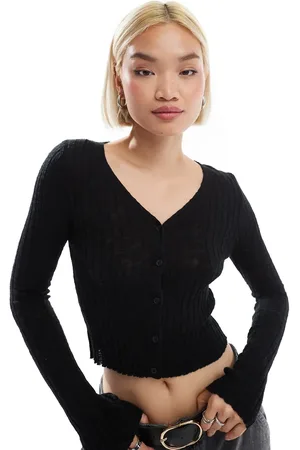 Stradivarius STR light knit cardigan in