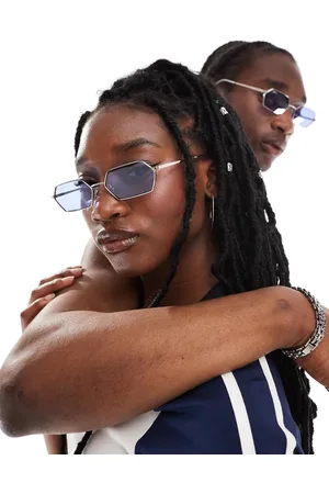 Ray-Ban Yevi hexagonal sunglasses in /blue