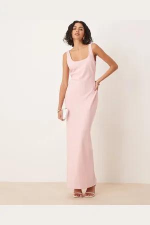 Pretty Lavish Scoop neck maxi dress in