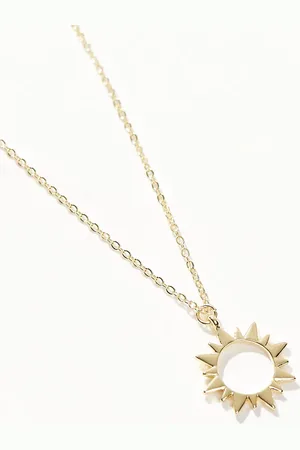 Pieces® Celestial sun necklace in