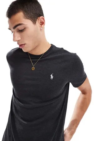 Ralph Lauren Icon logo t-shirt custom fit in marl