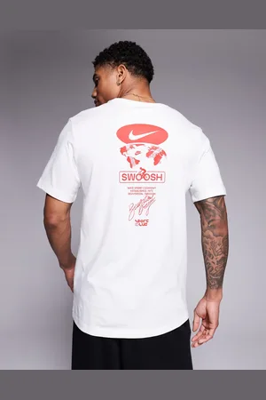 Nike Club swoosh graphic t-shirt in