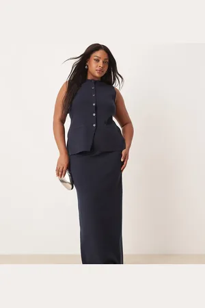 Pretty Lavish Knit maxi skirt co-ord in
