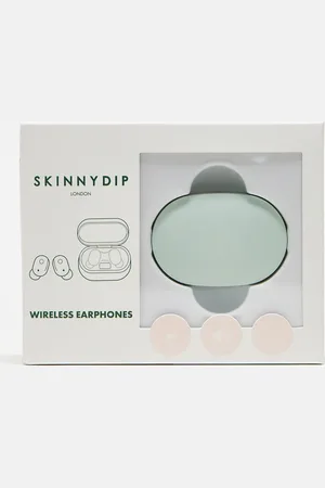 Skinnydip London earbuds in light