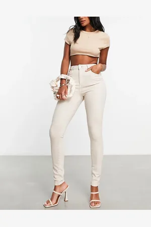 ASOS Ultimate skinny jeans in stone