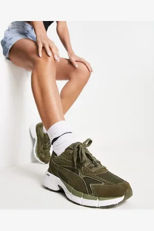 PUMA Teveris Nitro trainers in khaki