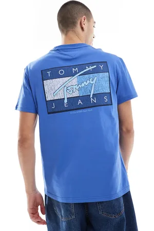 Tommy Hilfiger Flag back print graphic t-shirt in