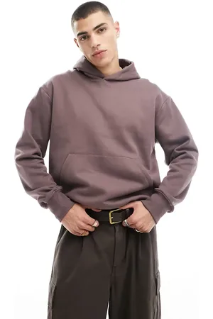 ASOS Heavyweight oversized hoodie in washed