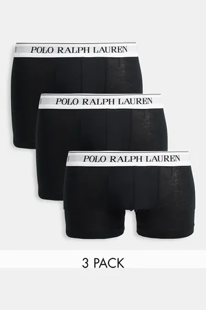 Ralph Lauren 3 pack trunks in with contrasting white waistband