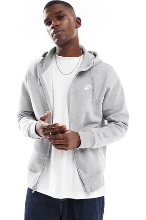 Nike Club full zip fleece hoodie in