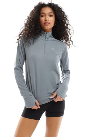 Nike Pacer Dri-FIT half zip long sleeve top in