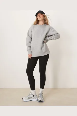 Nike Phoenix Fleece oversized longline sweatshirt in