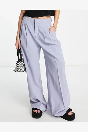 MANGO Wide leg tailored trousers in soft