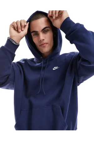 Nike Club oversized hoodie in