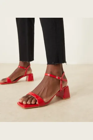 Glamorous Low block heeled sandals in