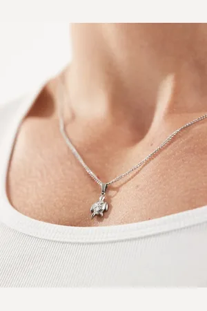 LOST SOULS Turtle pendant necklace in stainless steel