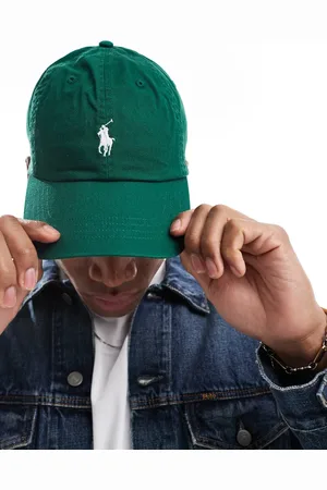 Ralph Lauren Icon logo twill baseball cap in dark