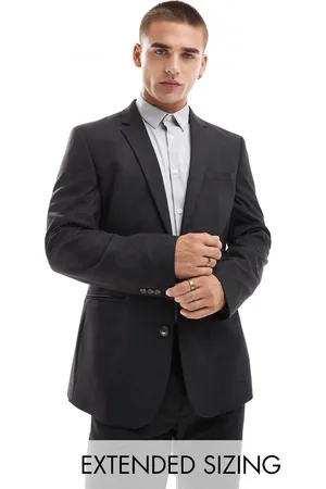 ASOS Skinny suit jacket in charcoal
