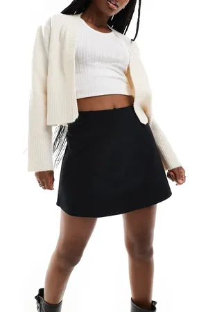ASOS Supersoft flippy mini skirt in