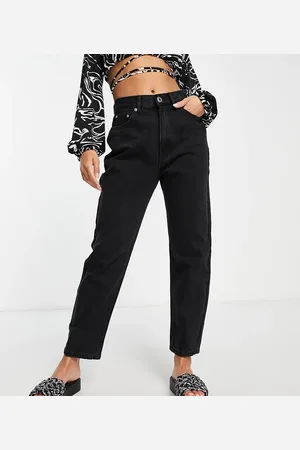 Pull&Bear Petite basic mom jean in