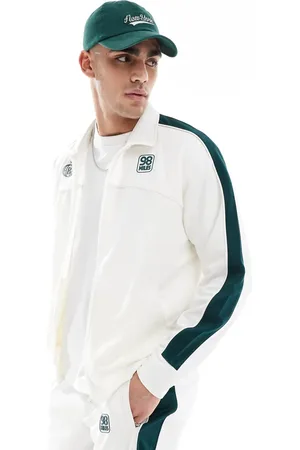 Bershka Sport zip through co-ord track jacket in