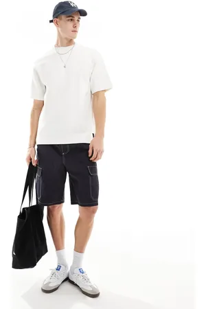 Pull&Bear Ottoman t-shirt in off