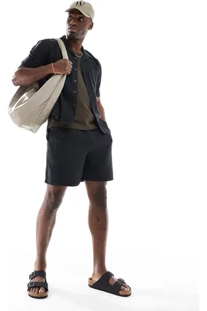 New Look Linen-blend pull on shorts co-ord in