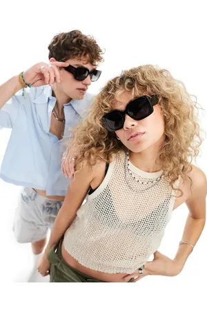 Jeepers Peepers Chunky square sunglasses in
