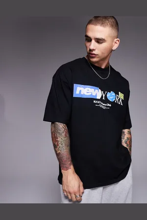 ASOS Oversized t-shirt with city print in