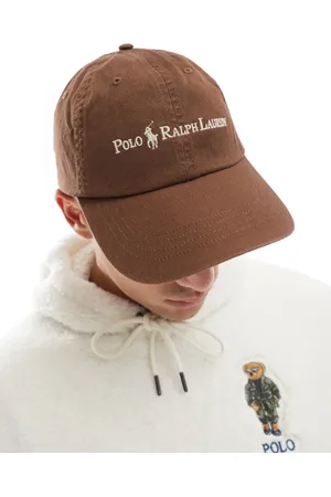 Ralph Lauren Large logo stretch twill baseball cap in