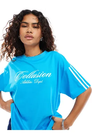 COLLUSION Sporty t-shirt with branding in