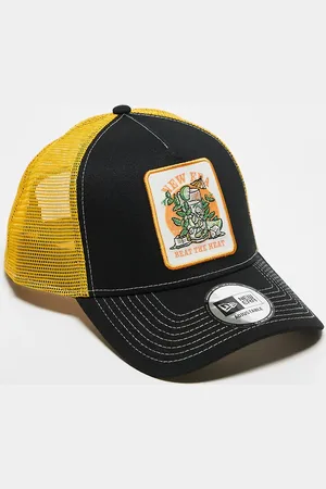 New Era Summer patch trucker cap in multi